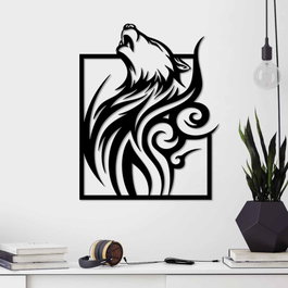 Wallity Wolf in Frame